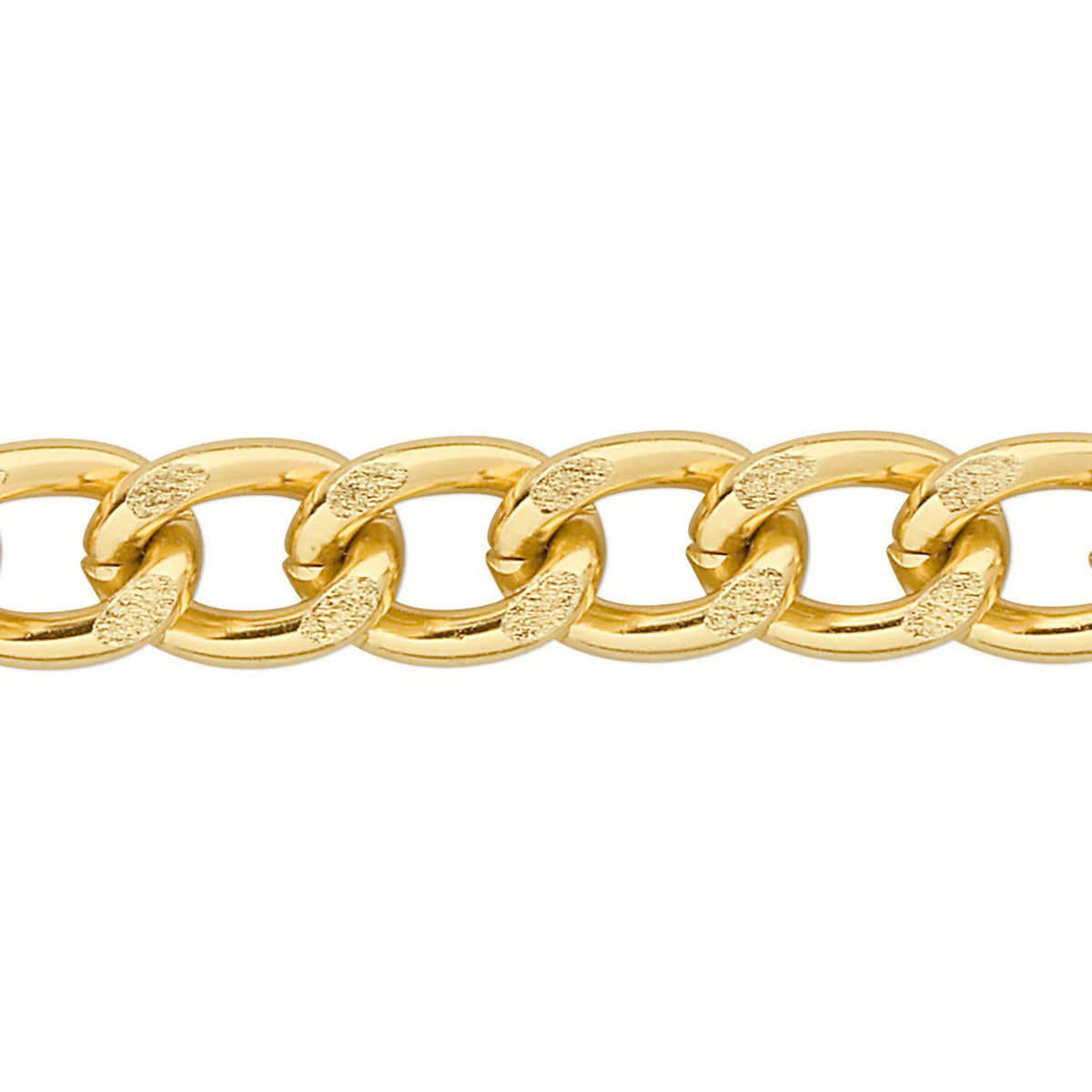 Gold chain on a white background available on the TX.ORO website.
