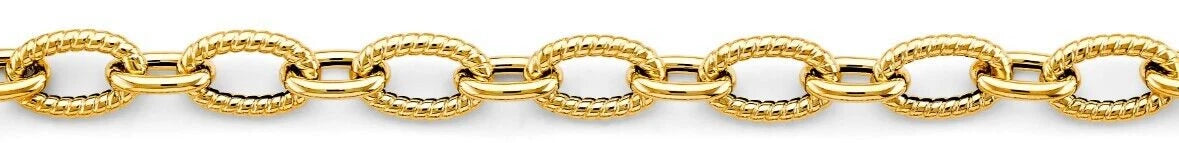 Gold chain on a white background available on the TX.ORO website.