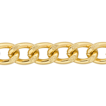 Gold chain on a white background available on the TX.ORO website.