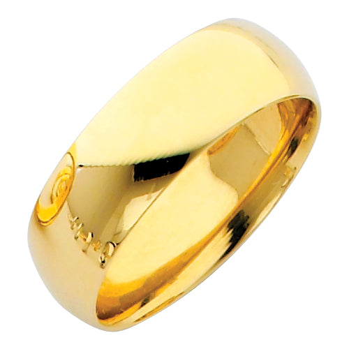 Gold ring with 'Ralph Lauren' branding on a white background