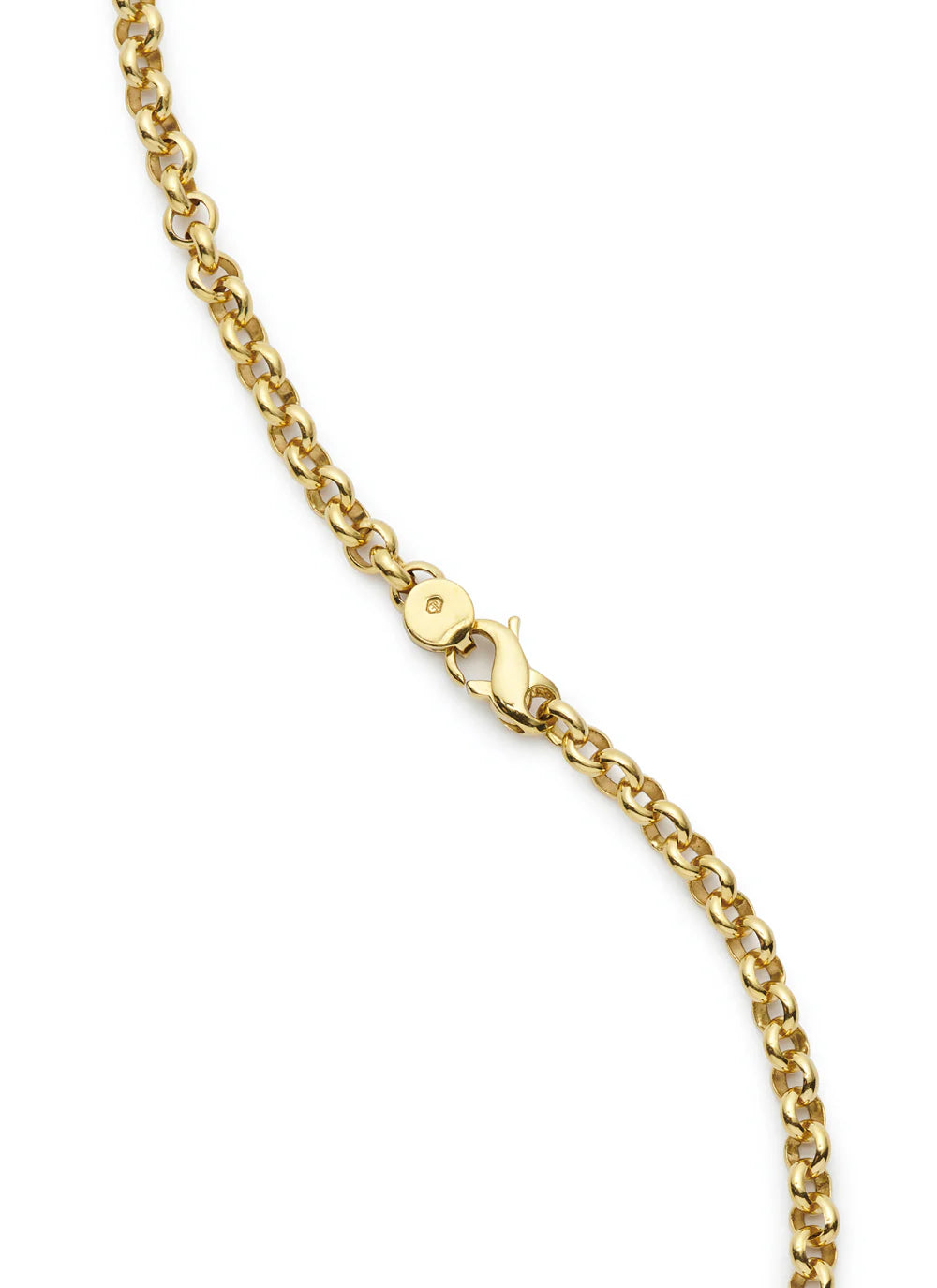 Gold chain necklace on a white background available on the TX.ORO website.
